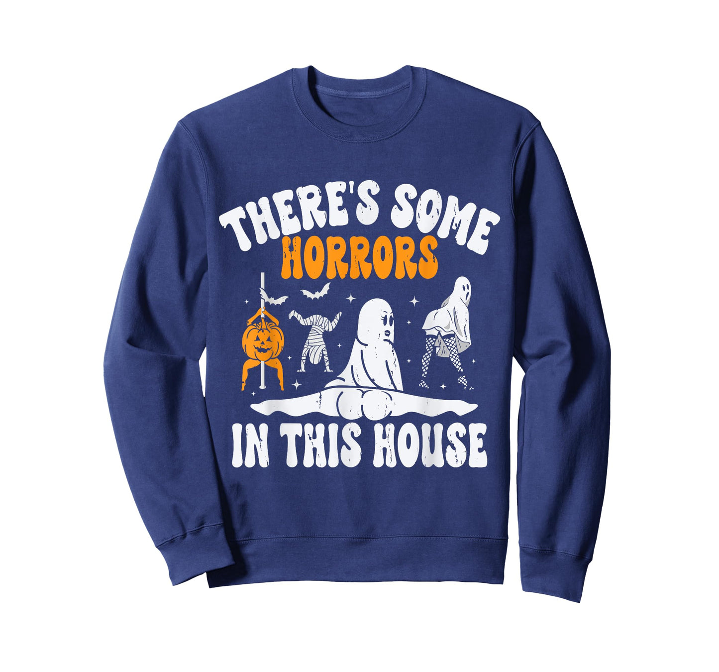 There's Some Horrors In This House Ghost Halloween T-Shirt