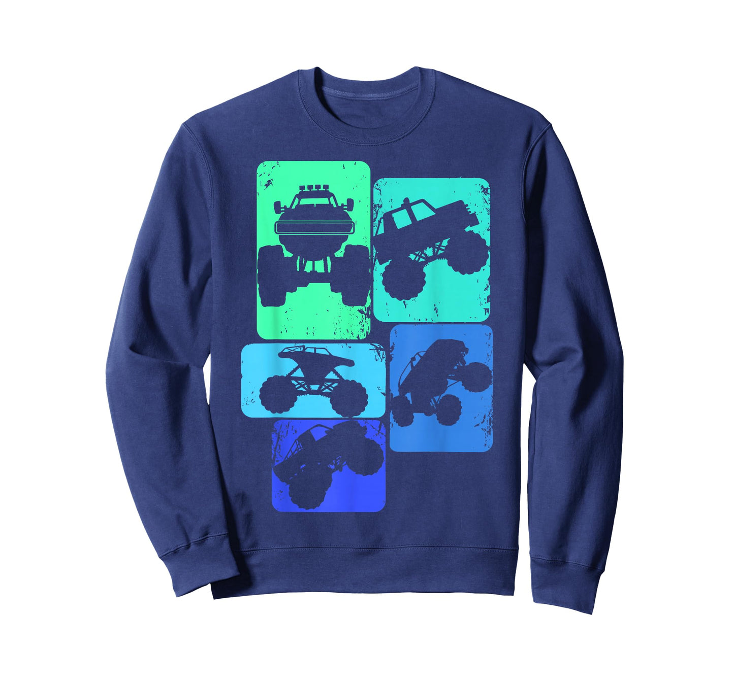 Monster Truck Boys Kids T-Shirt