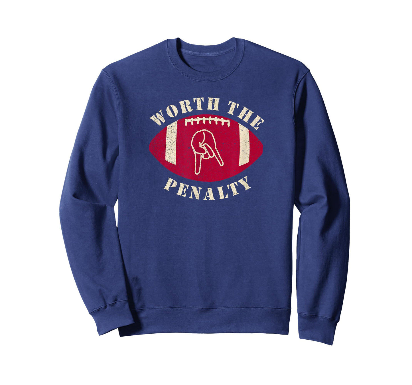 Horns Down Worth The Penalty Oklahoma Texas Red River T-Shirt