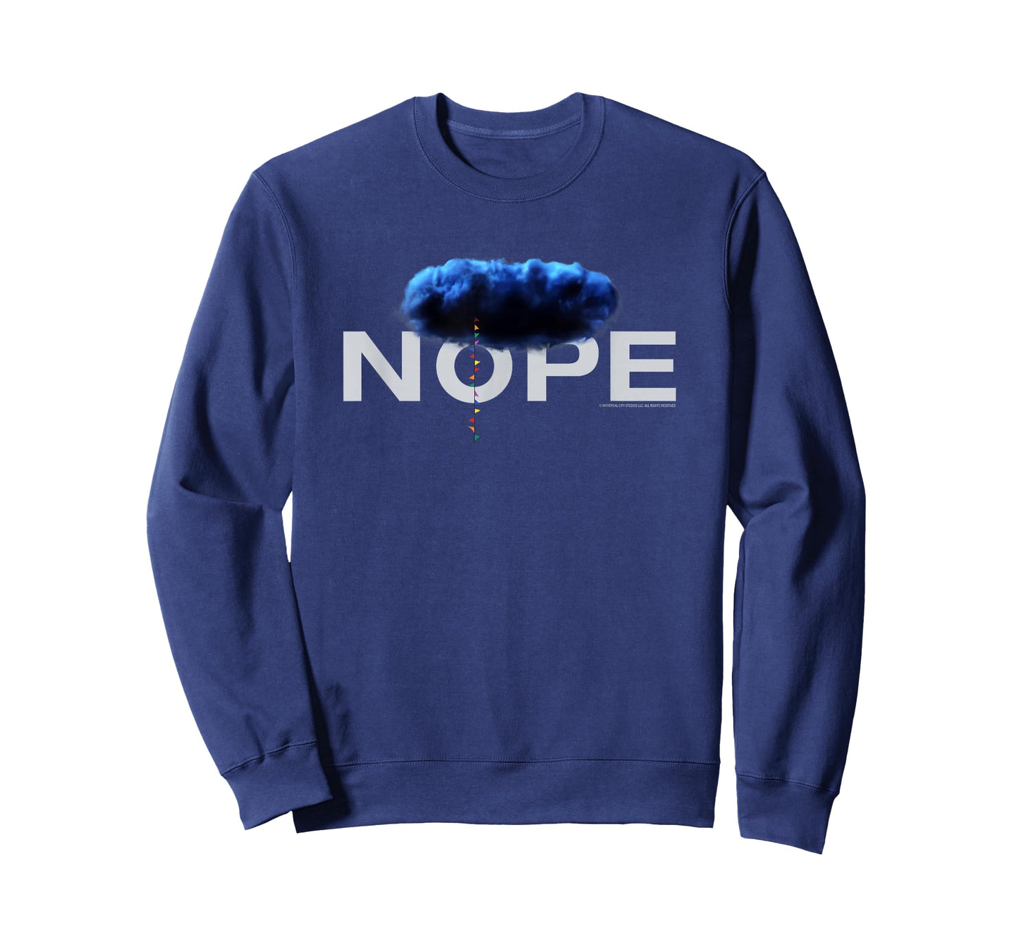 NOPE Blue Cloud Logo T-Shirt