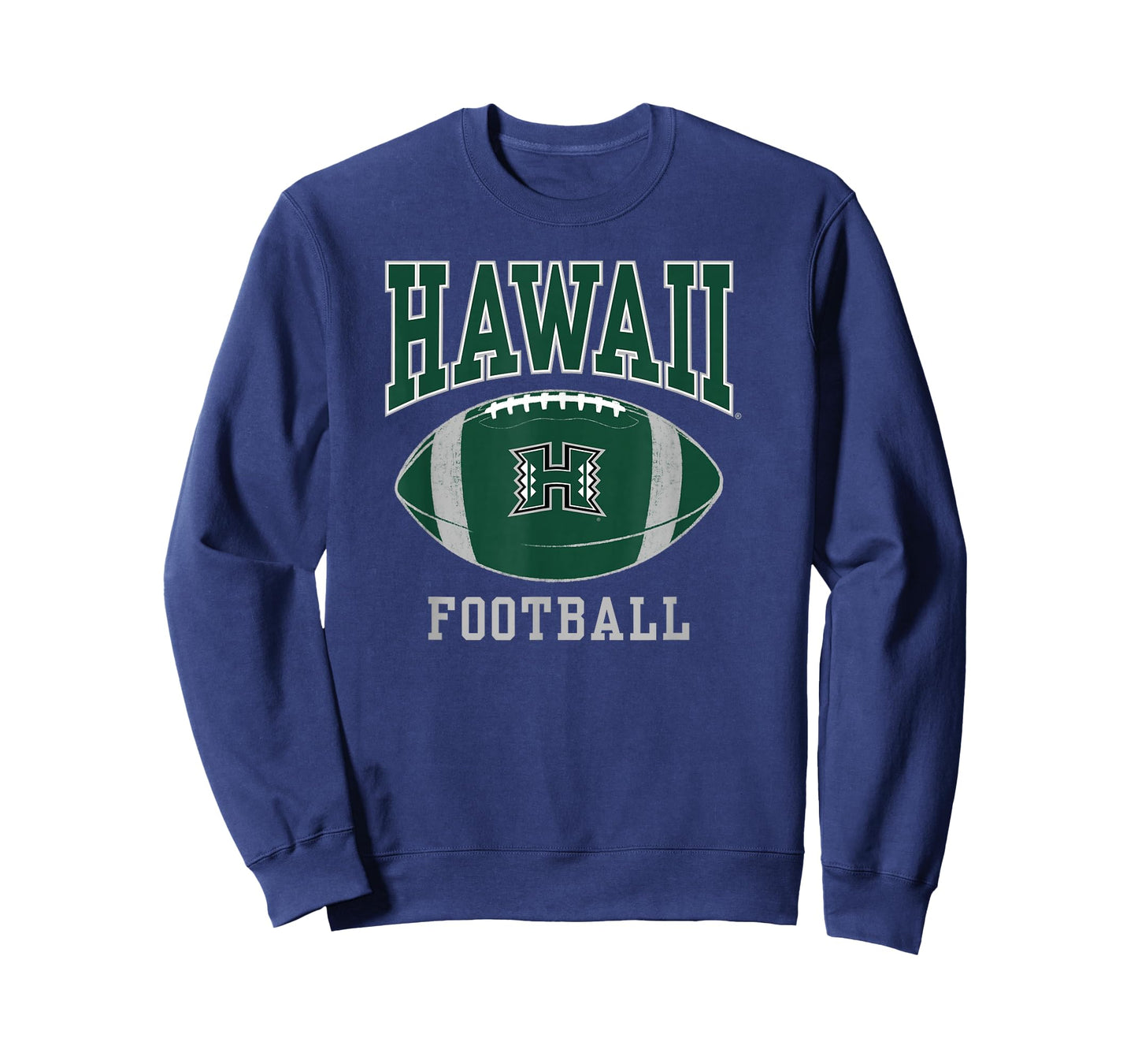 University of Hawaii Rainbow Warriors Football Ball T-Shirt