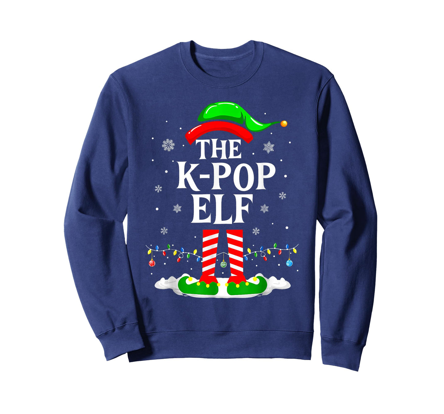 K-Pop Elf Christmas Family Group Xmas Pajama Women Girls T-Shirt