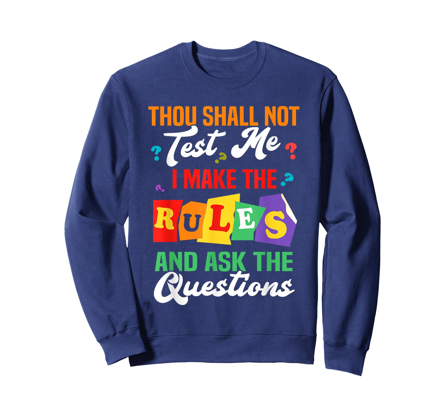 Trivia Night Host Thou shall not test me T-Shirt