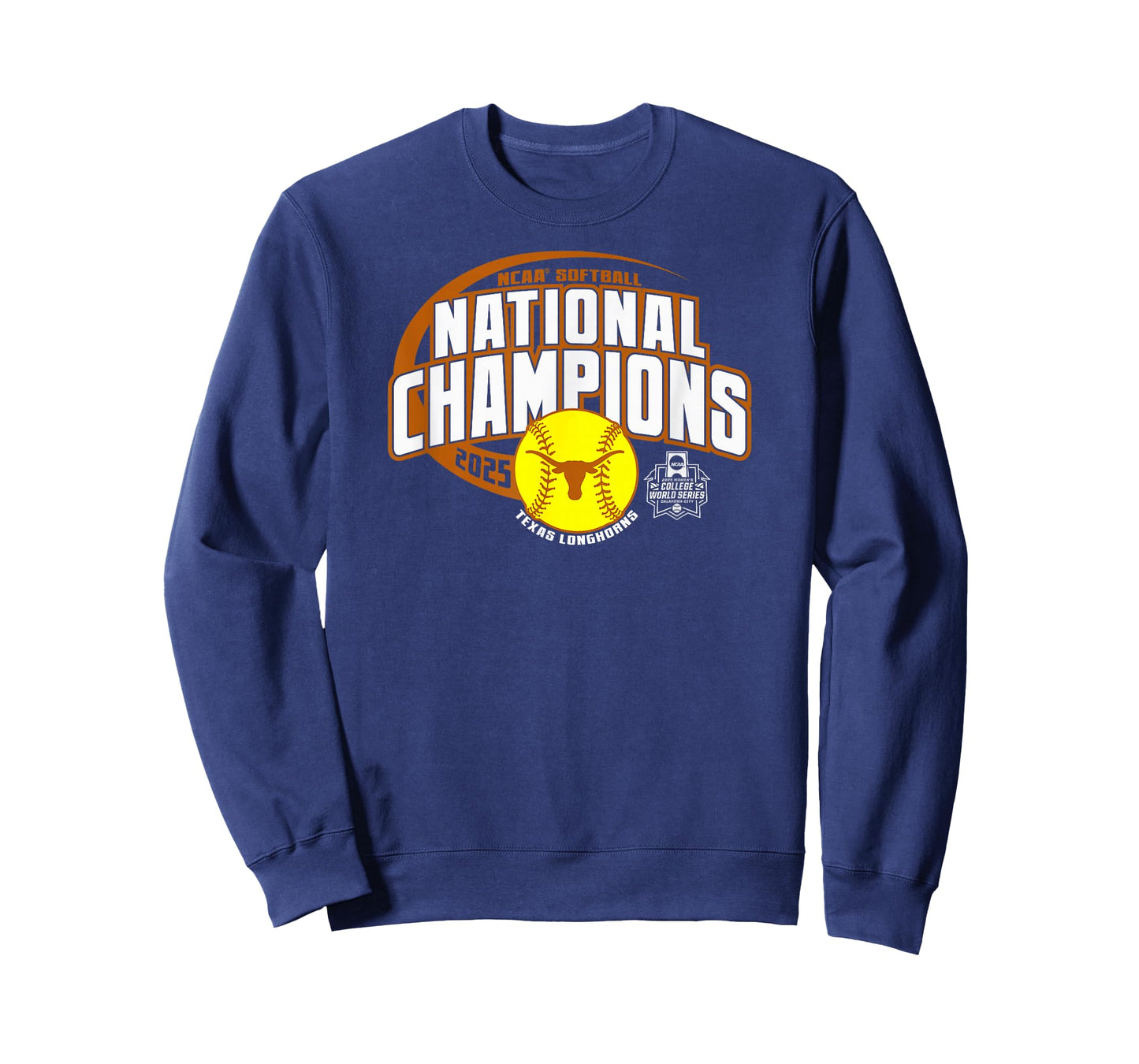 Texas Longhorns Softball National Champs 2025 WCWS Swoop T-Shirt