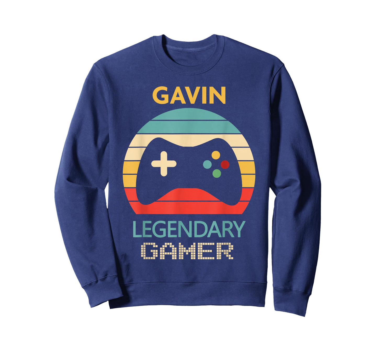 Gavin Name Gift - Personalized Legendary Gamer T-Shirt