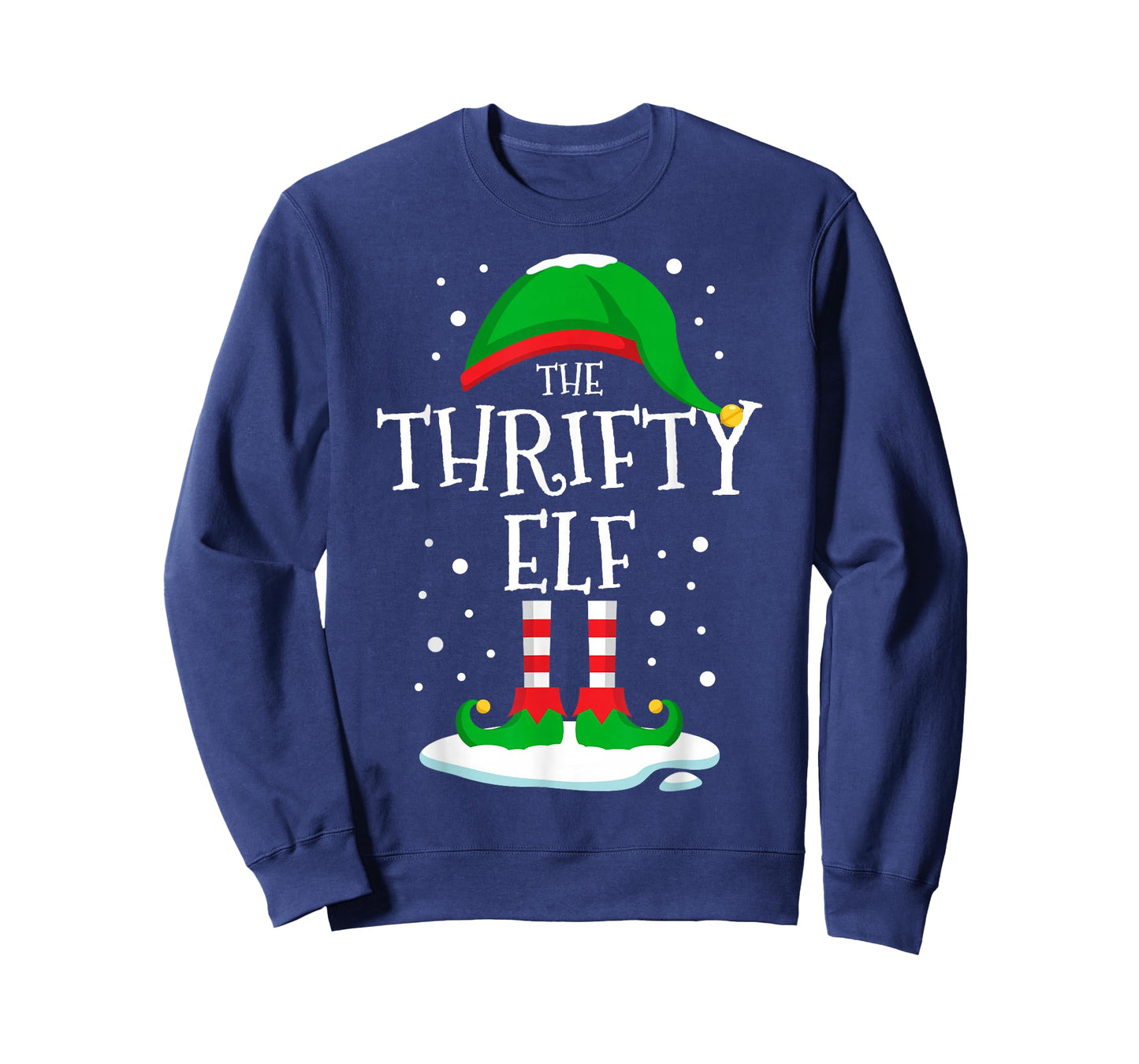 The Thrifty Elf Christmas Family Matching Xmas Group Funny T-Shirt