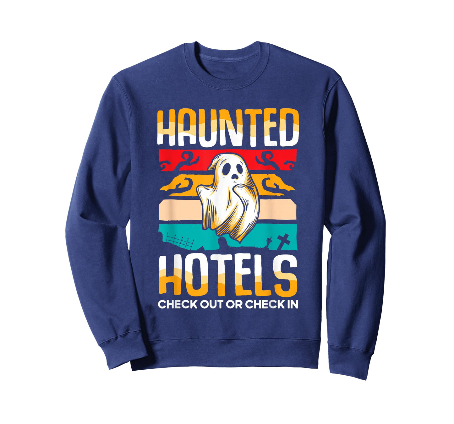 Haunted hotels check out - Halloween Hunting Ghost Hunter T-Shirt