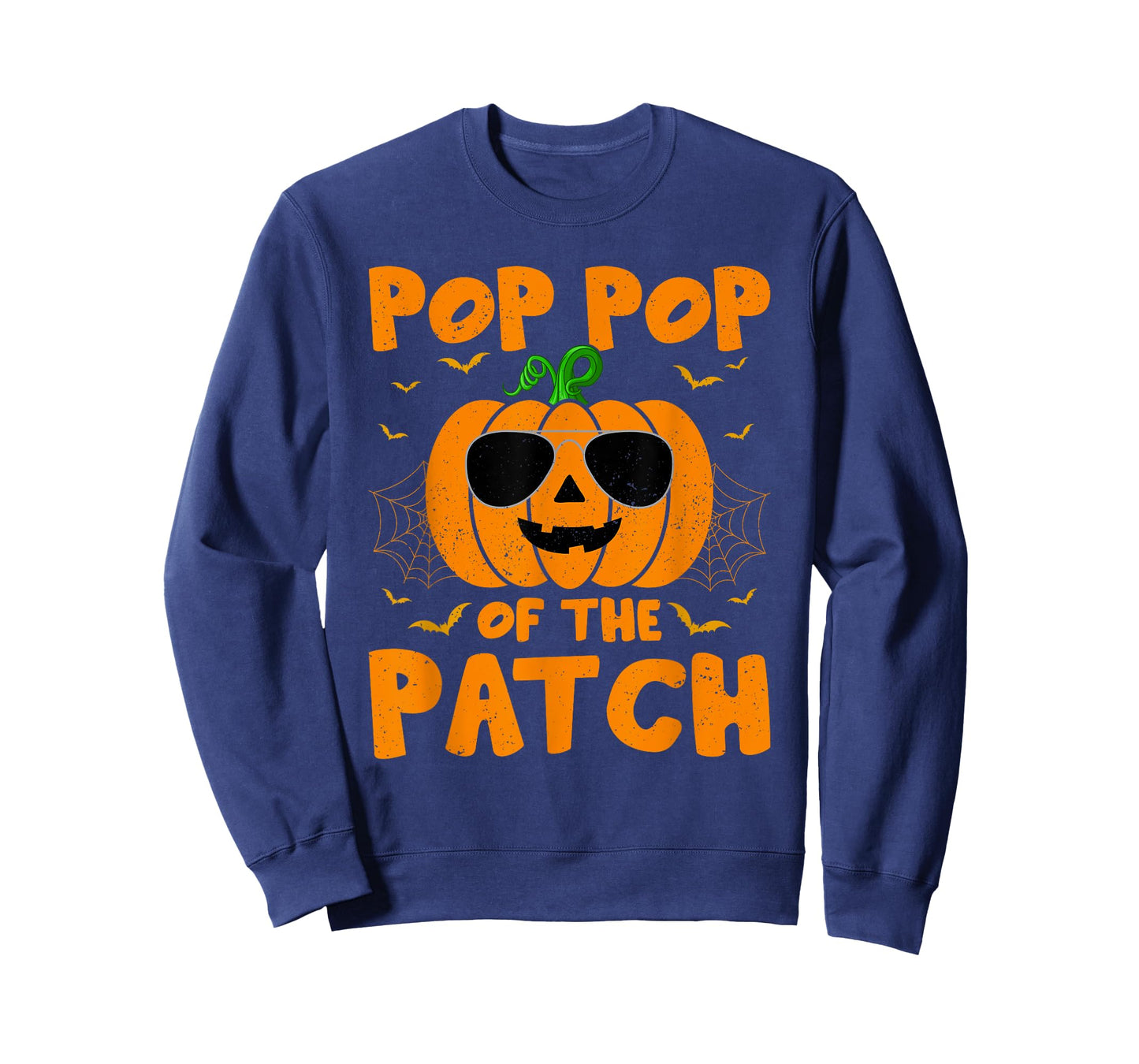 Pumpkin Pop Pop Of The Patch Family Group Costume Halloween T-Shirt