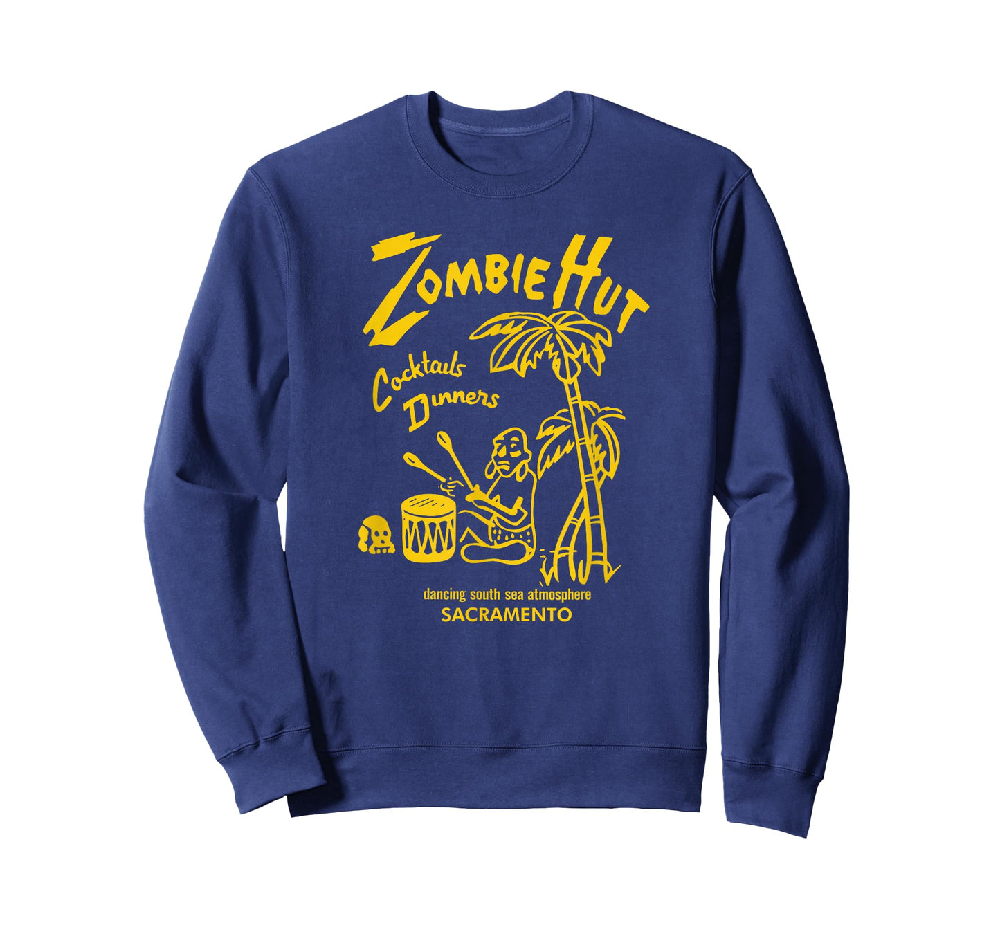 Zombie Hut II Tiki Bar Matchbook Reproduction T-Shirt T-Shirt
