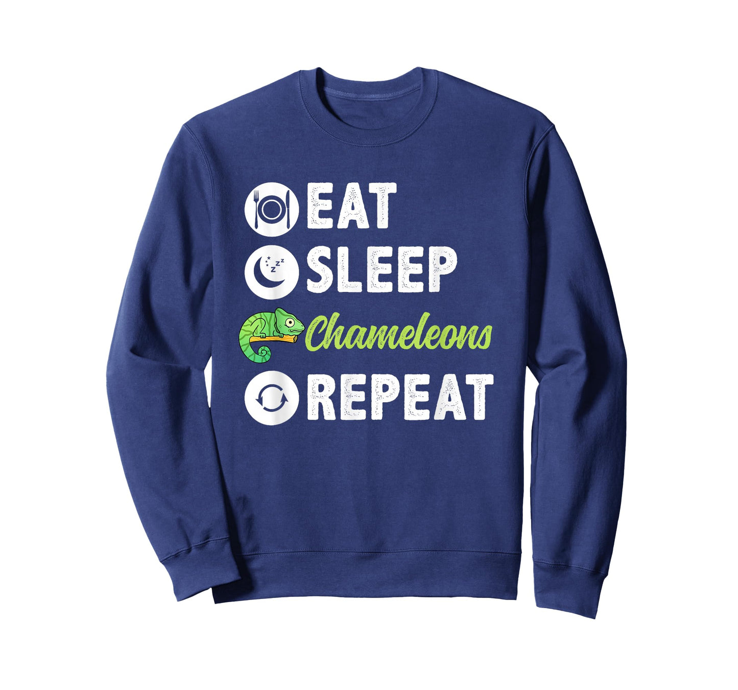Eat Sleep Chameleons Repeat T-Shirt
