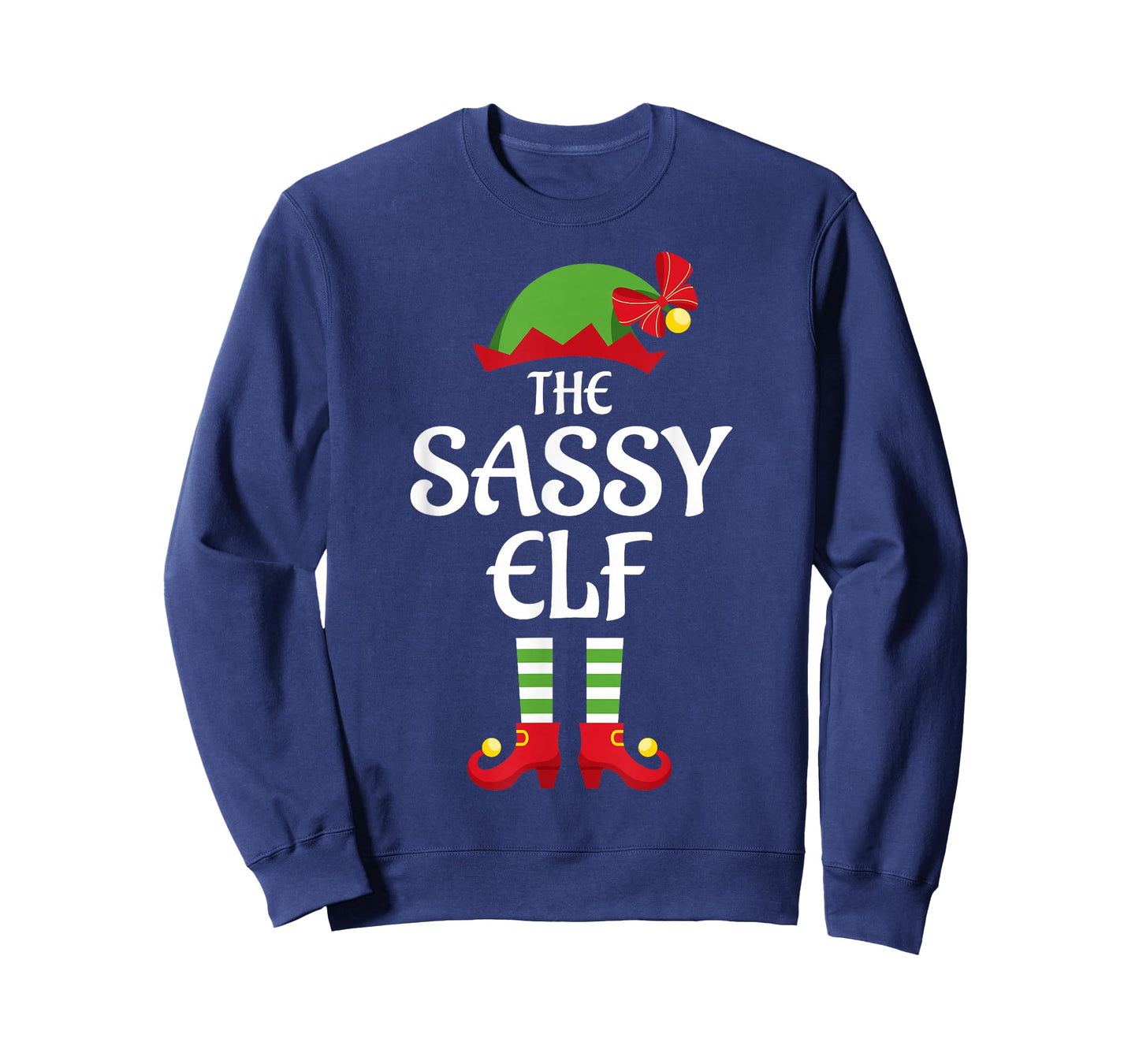 Sassy Elf Family Matching Group Christmas T-Shirt