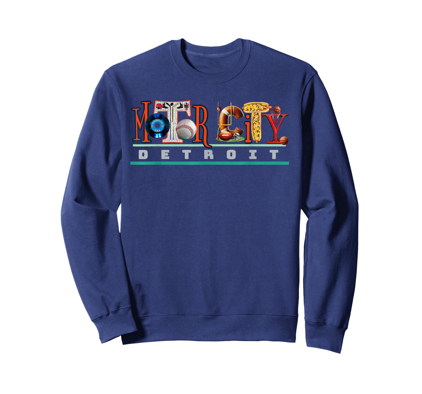 The Motor City Love A Detroit Team Fan T-Shirt