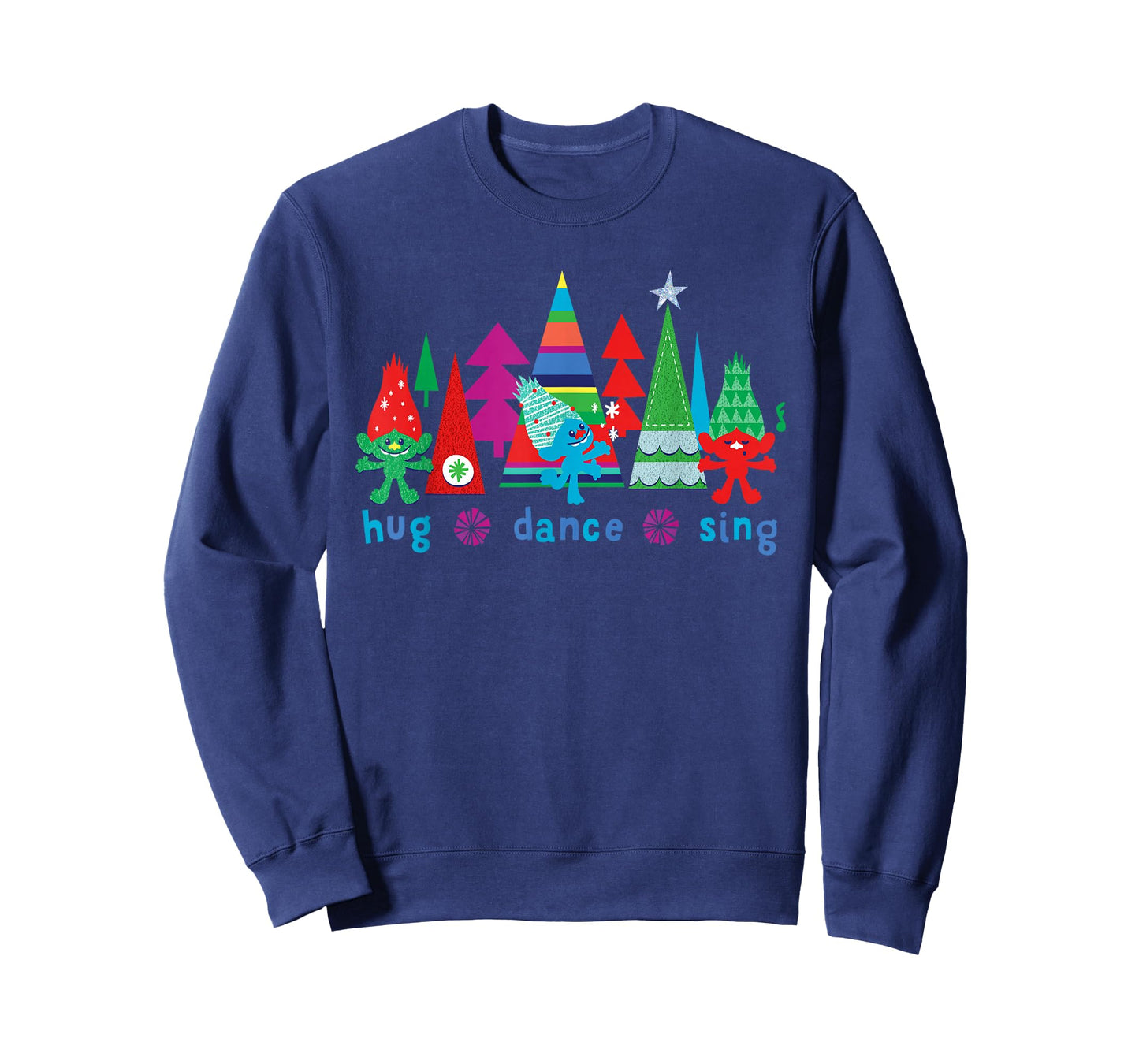 DreamWorks' Trolls Hug Dance Sing Holiday T-Shirt