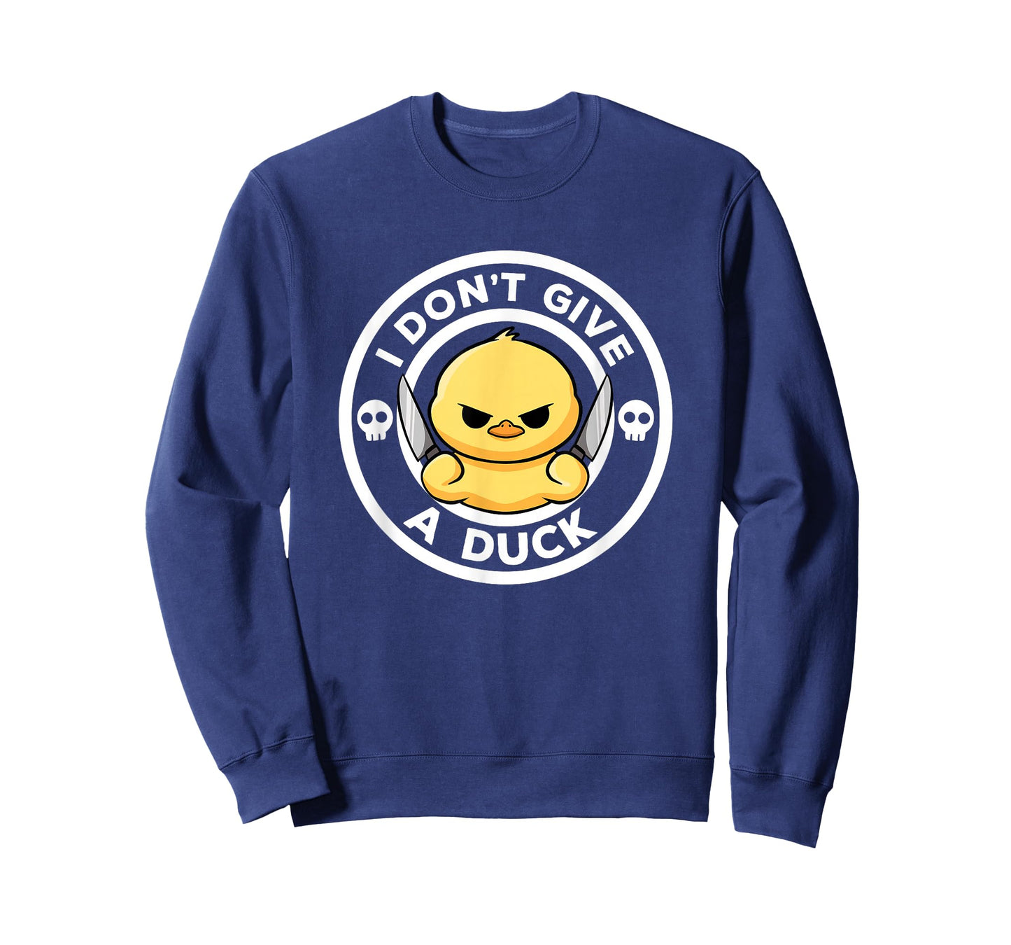 I Don't Give A Duck Lover Funny Duck Owner Rude I Love Duck T-Shirt