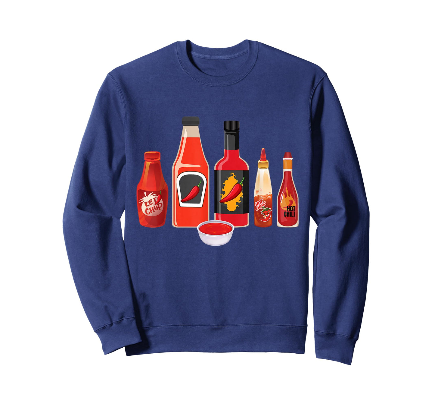 Hot Sauces - Mexican Spicy Food Lover Red Pepper Spice Chili T-Shirt