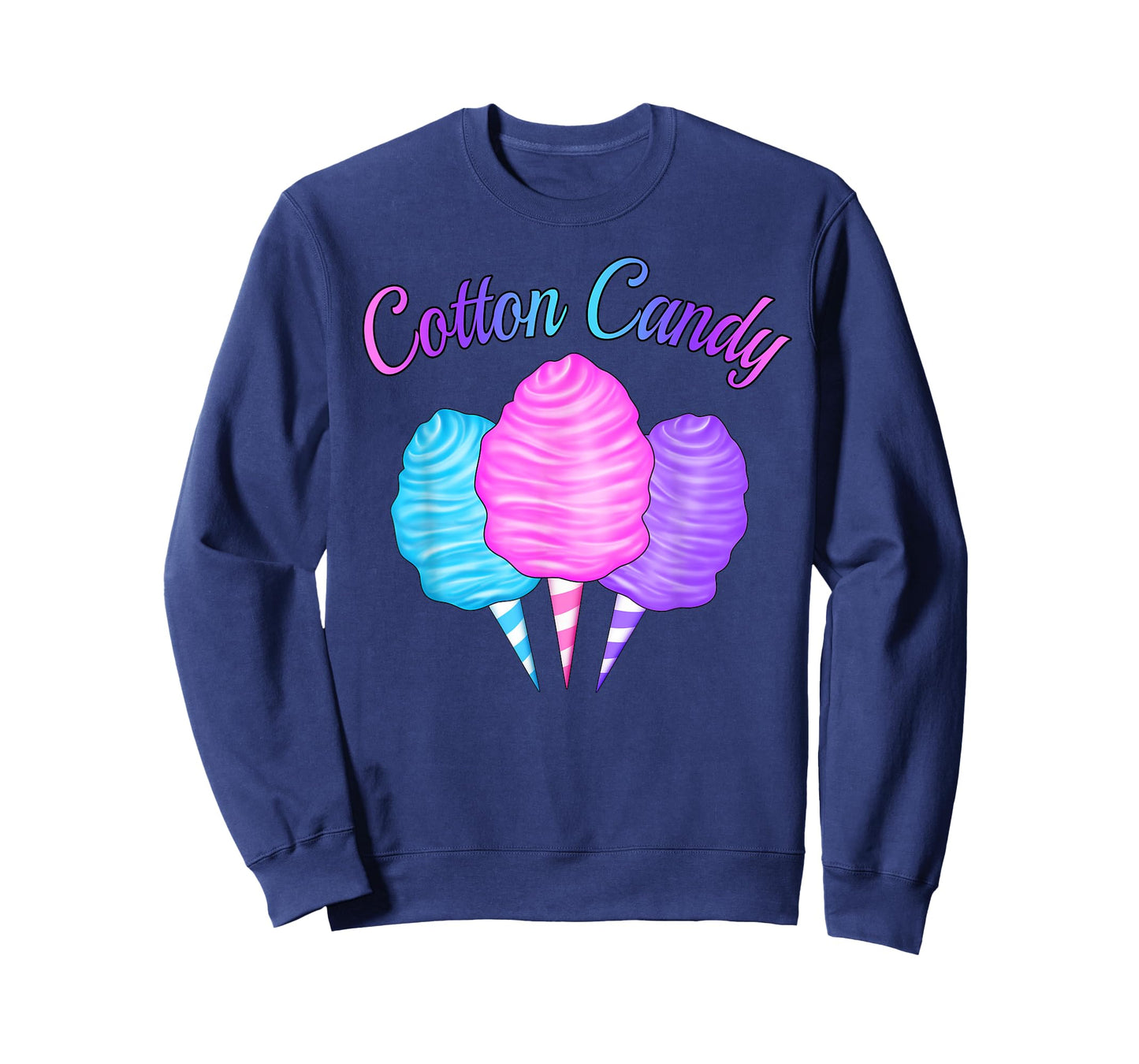 Candy Cone Pink Blue Purple Candy Costume Queen Girl T-Shirt