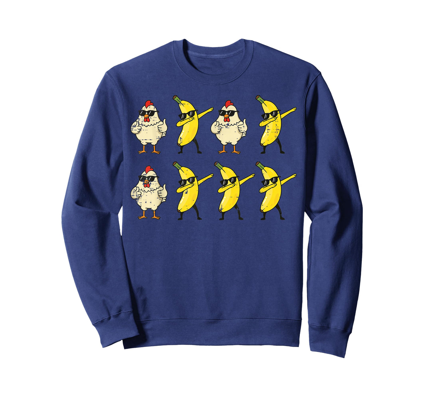 Chicken Banana Dance Dab Funny Dance Meme Kids Men Women T-Shirt