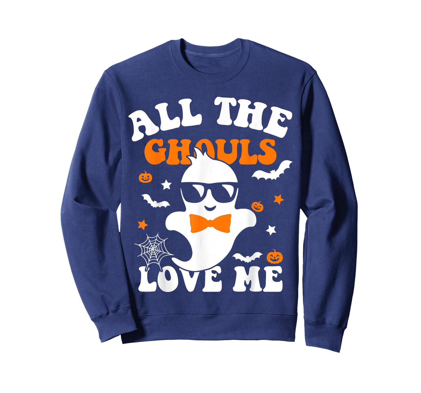 Halloween All The Ghouls Love Me Ghost Kids Boys Halloween T-Shirt