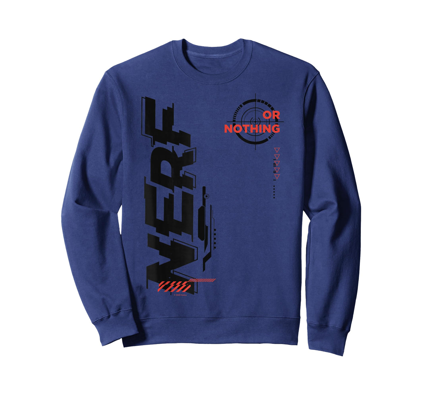 Nerf It's Nerf Or Nothing Target Bullseye Side Graphic T-Shirt