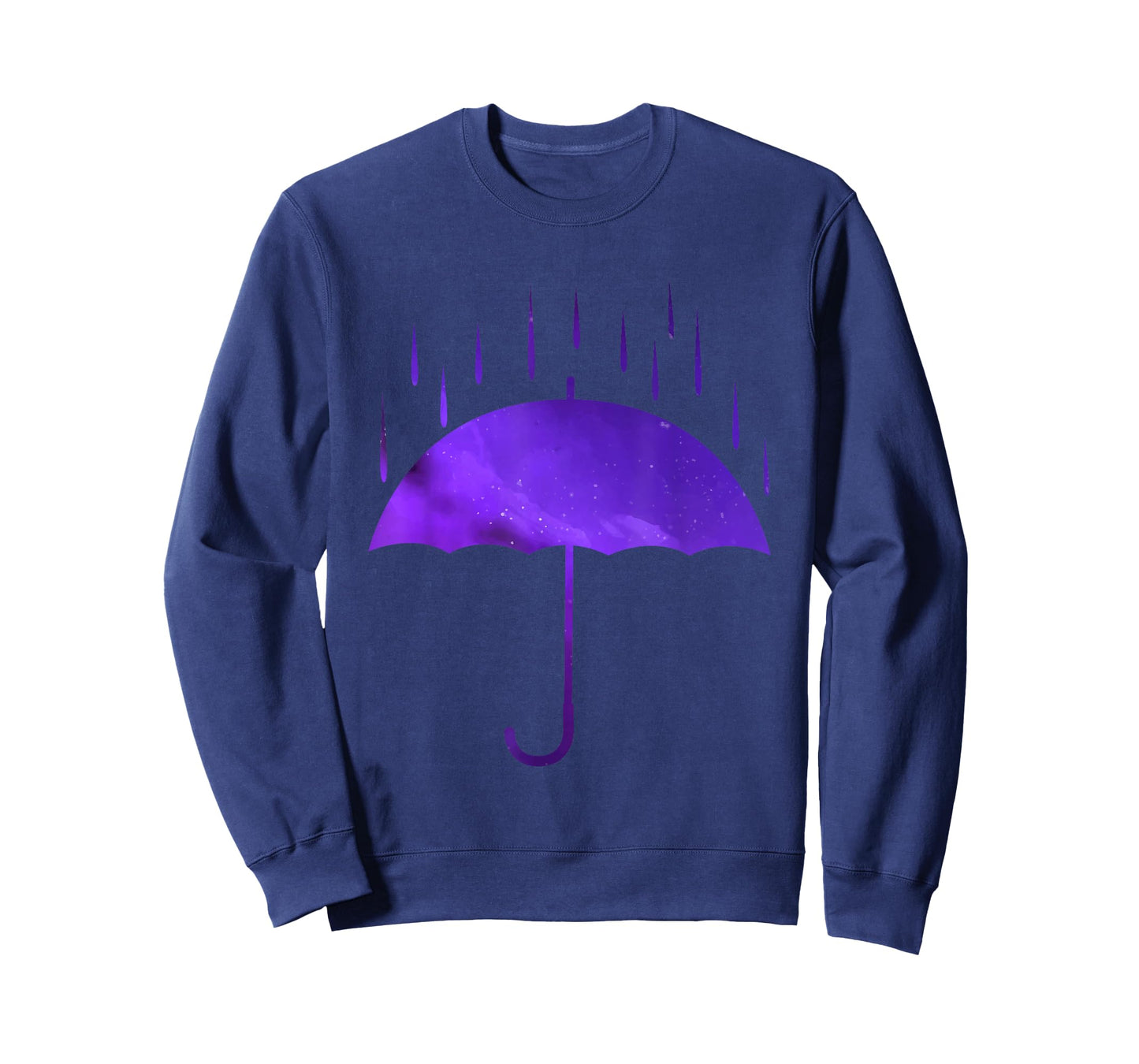 Umbrella Rain Purple Violet Favorite Color T-Shirt
