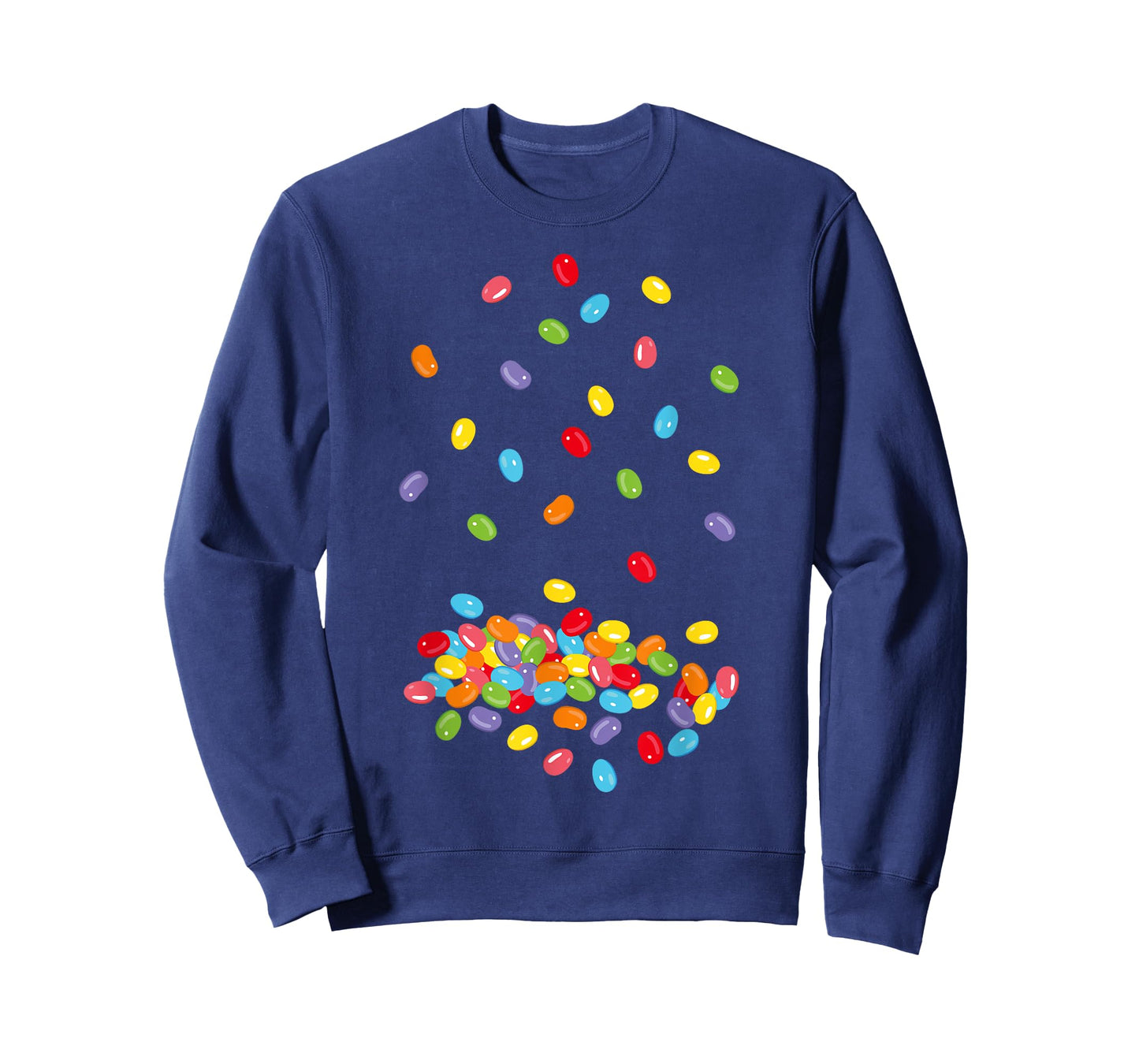 Jelly Beans Colourful Jelly Sweets Design T-Shirt