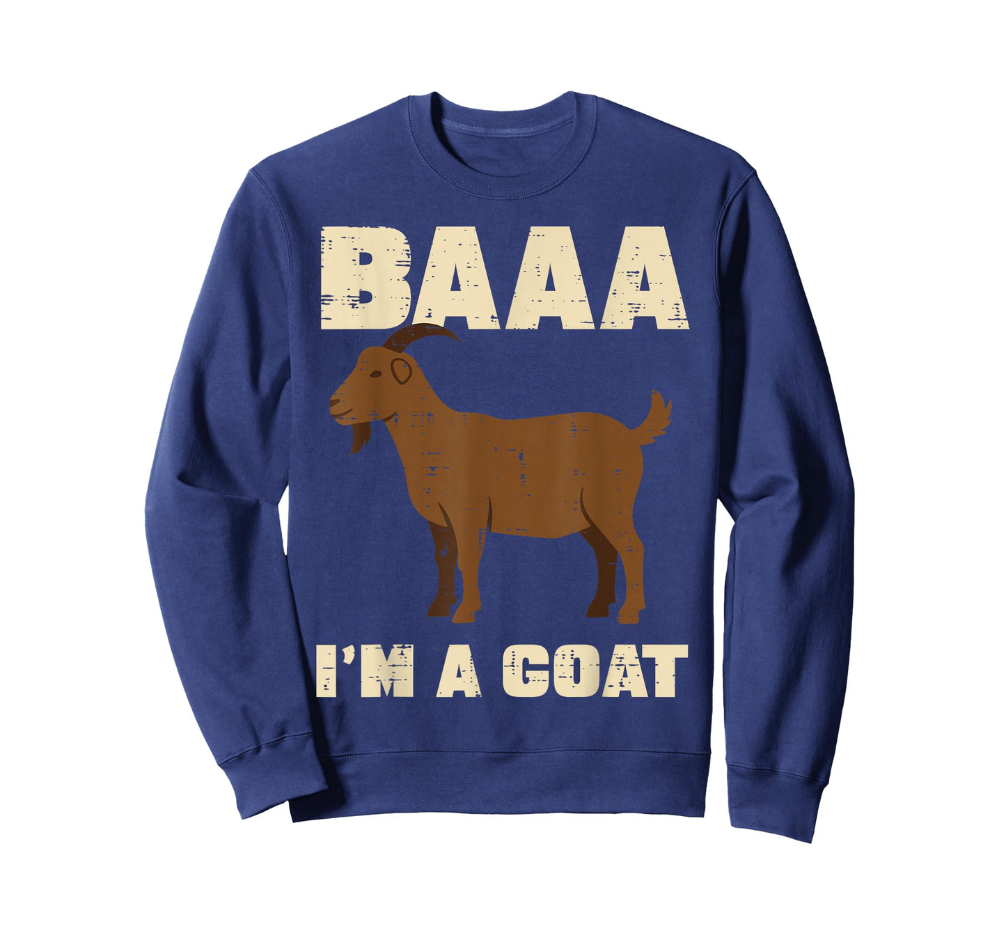 Halloween Baa Im Goat Funny Animal Costume Men Women Kids T-Shirt