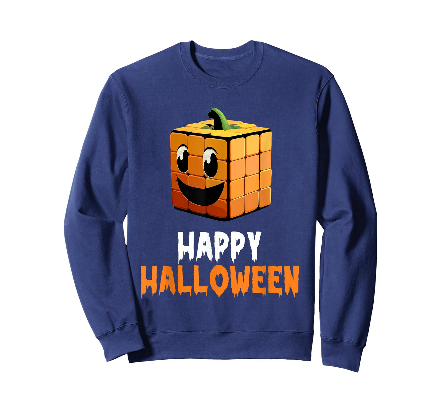 Happy Halloween Speed Cubing Puzzle Cuber Costume T-Shirt