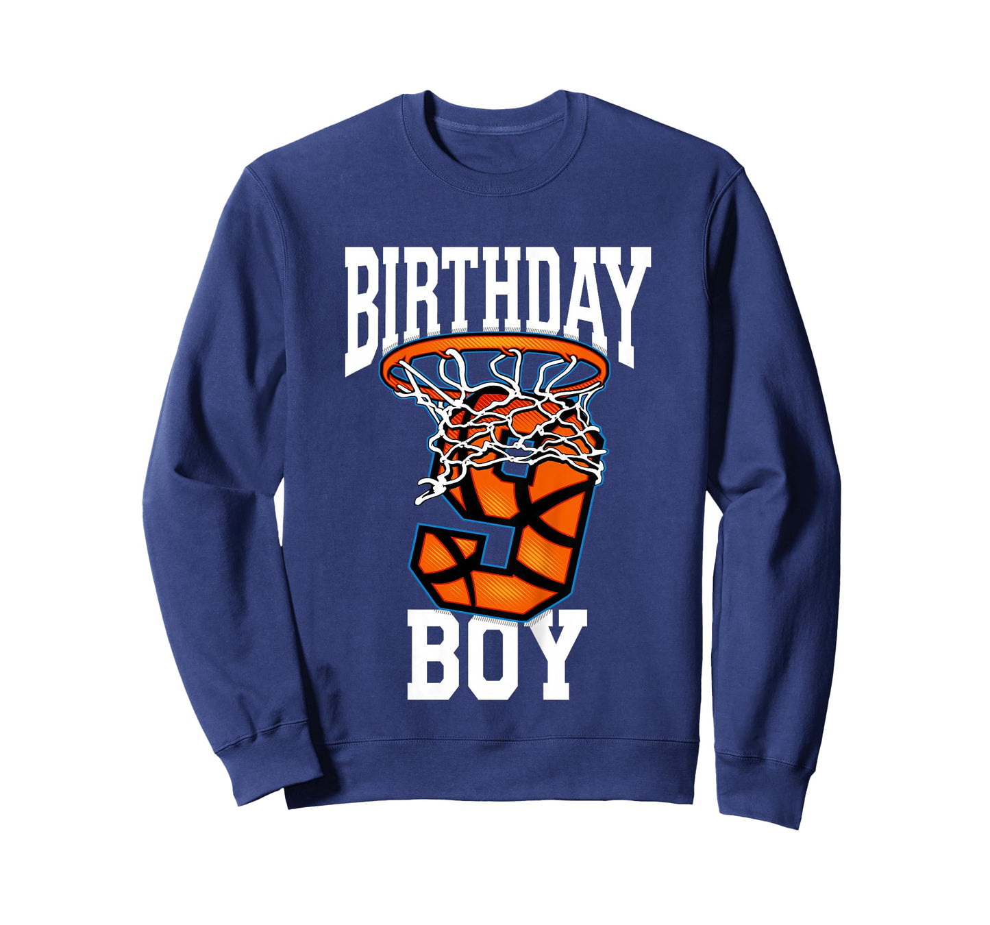 9 Year Old Birthday Shirt Boy Basketball 9th Bday Bball Tee T-Shirt