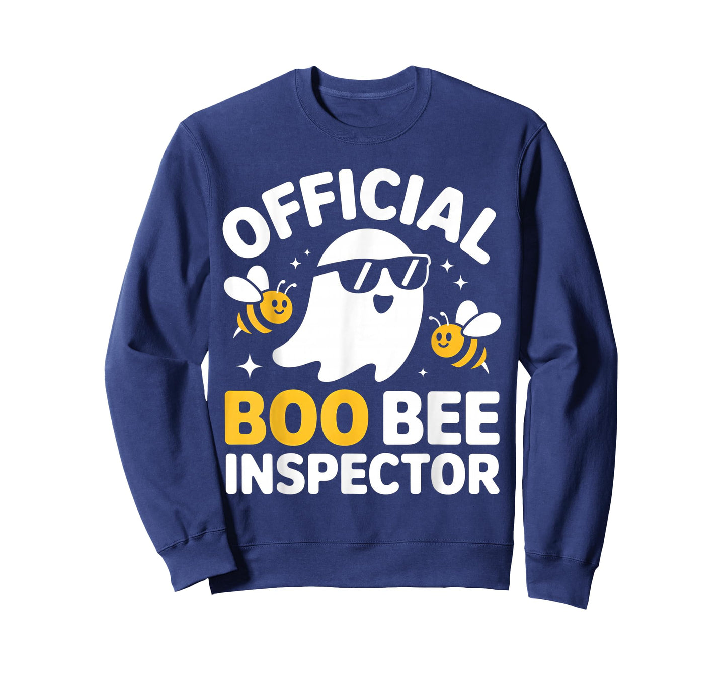Halloween Boo Official Bee Inspector Funny Costume Men Women T-Shirt