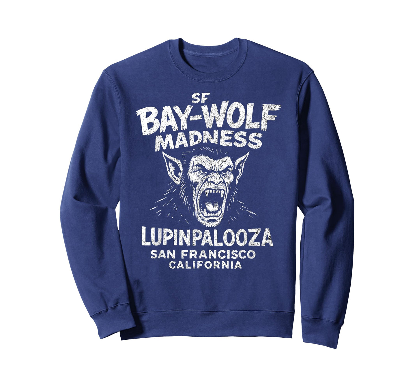 SF Bay Wolf Madness Lupinpalooza, Halloween Werewolf T-Shirt