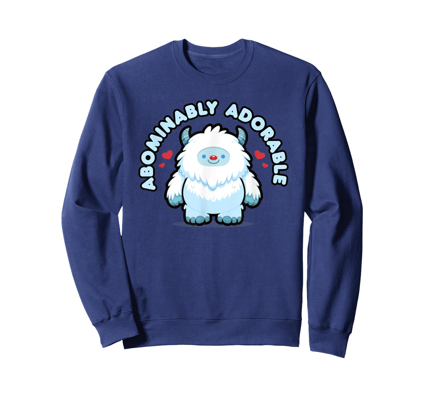 Abominably Adorable Kawaii Yeti Cartoon Snow Monster T-Shirt
