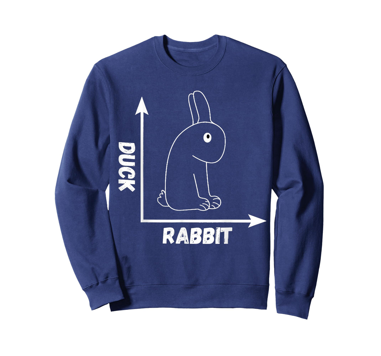 Crazy Optical Illusion Rabbit Duck Perspective Wittgenstein T-Shirt