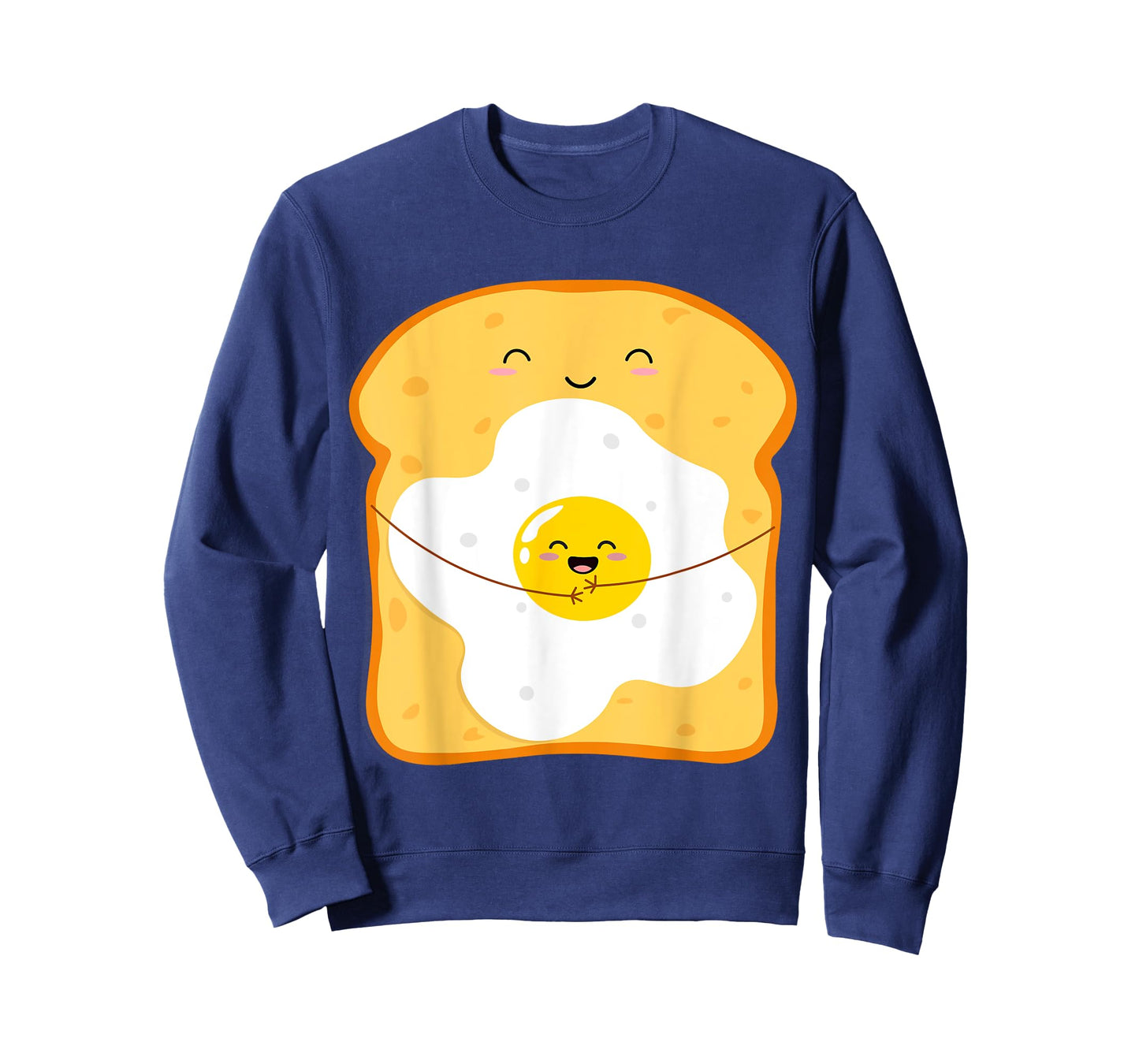 Funny Japanese Kawaii Egg Bread Cute Kawaii Breakfast Anime T-Shirt