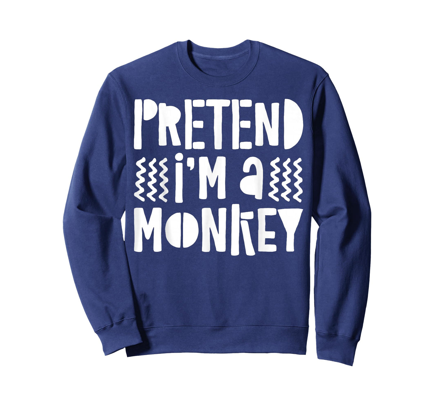 Pretend I'm A Monkey Shirt Adult Kid Matching Monkey Costume T-Shirt