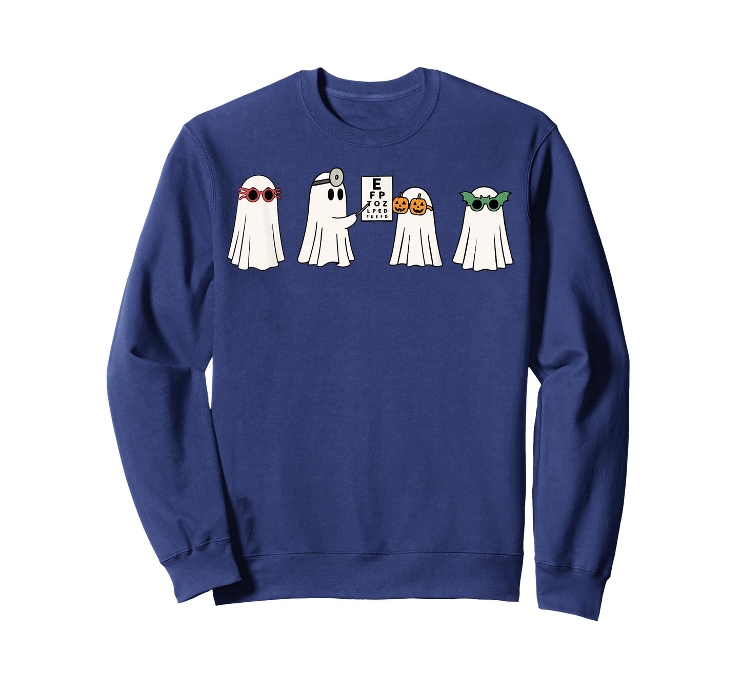 Optometrist Ghost Boo Vision Center Halloween Optician T-Shirt
