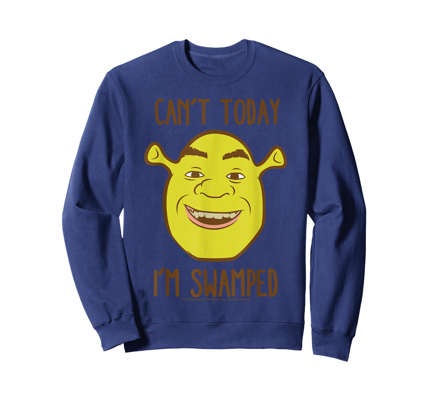 Shrek Face Can't Today I'm Swamped T-Shirt