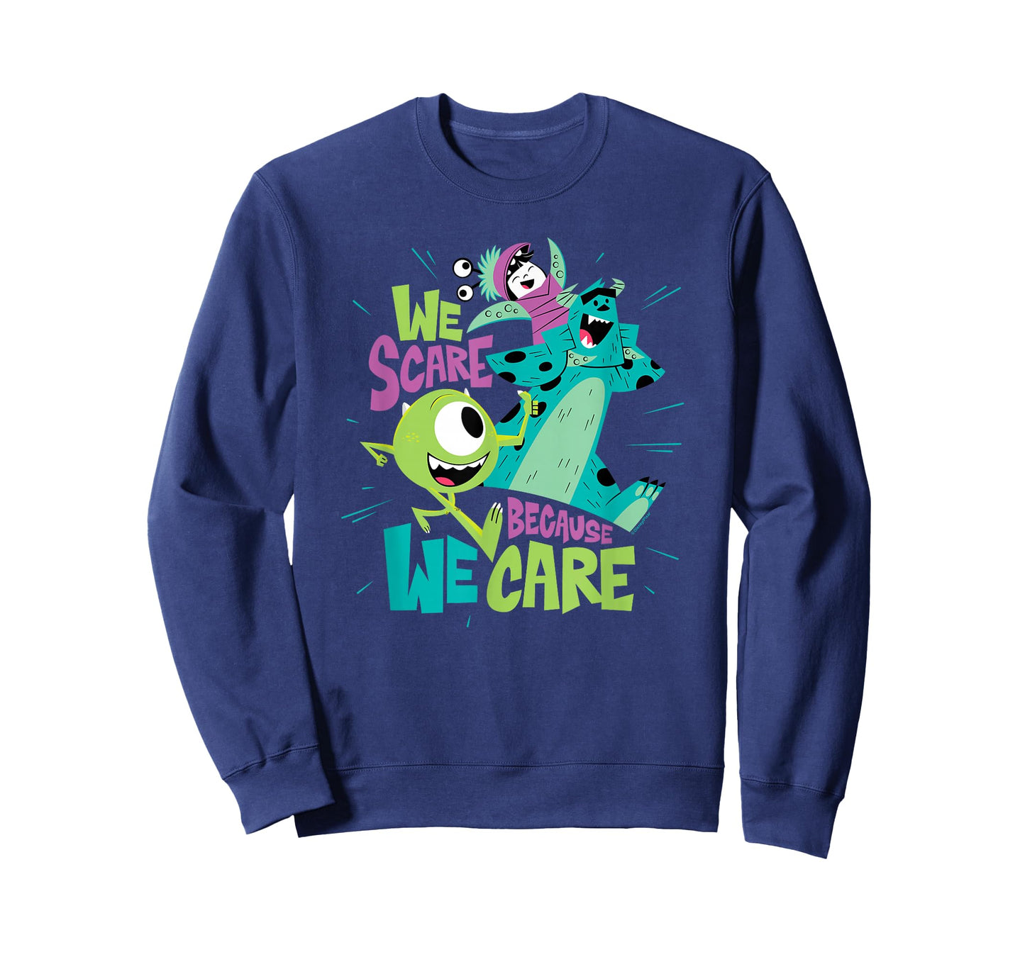 Monsters Inc - We Scare Because We Care T-Shirt