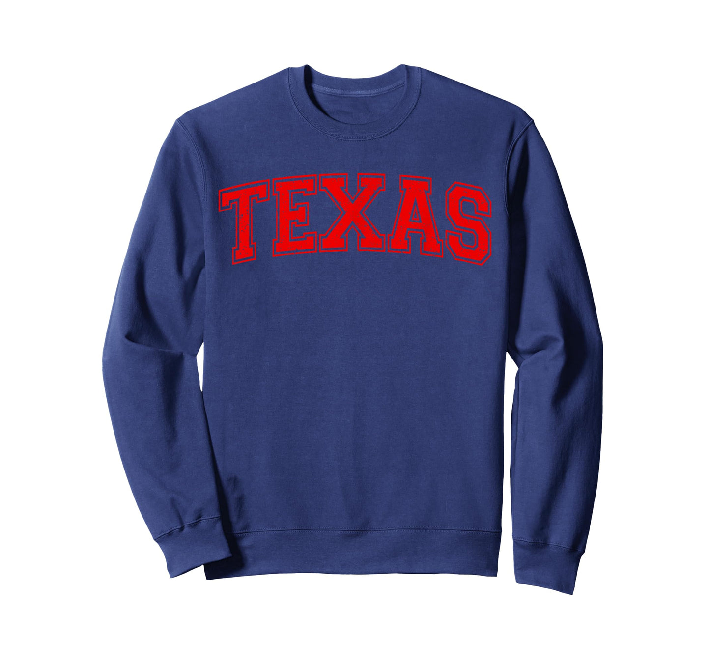 Texas Varsity Style Text Sports Athletic Jersey Style T-Shirt