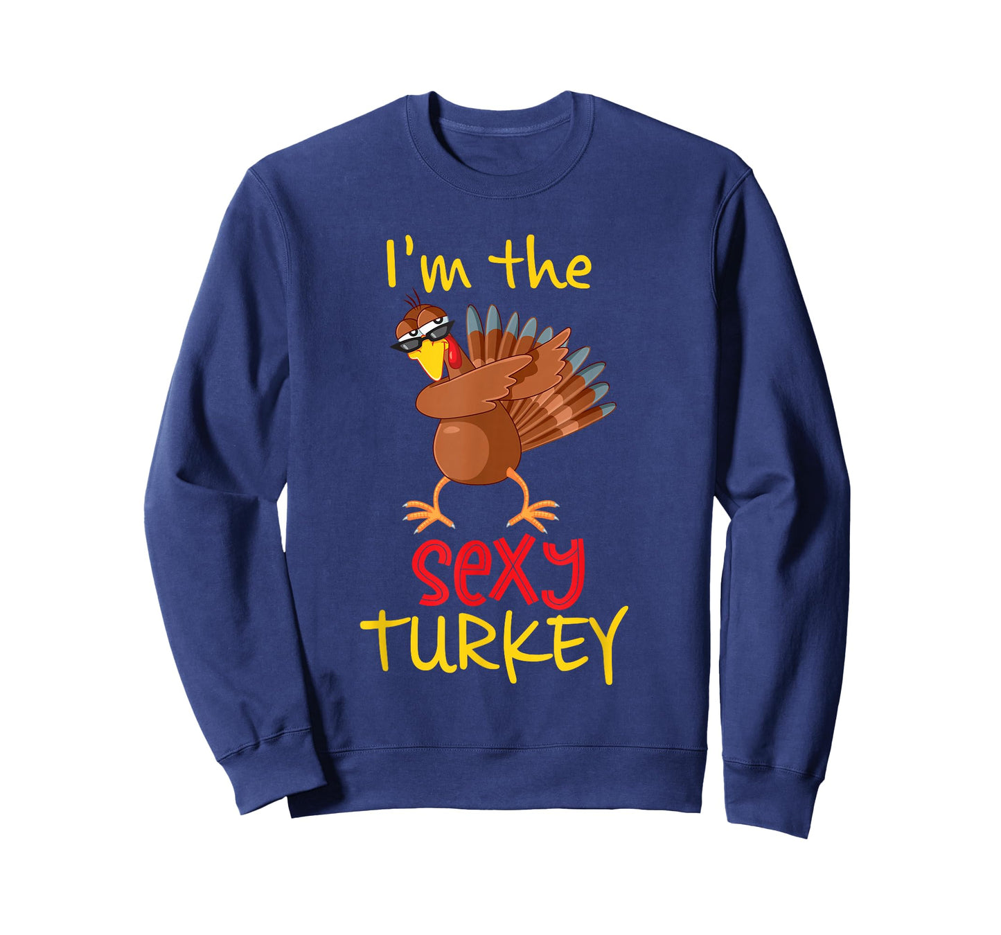 Funny Sexy Turkey Matching Family Group Thanksgiving Party T-Shirt