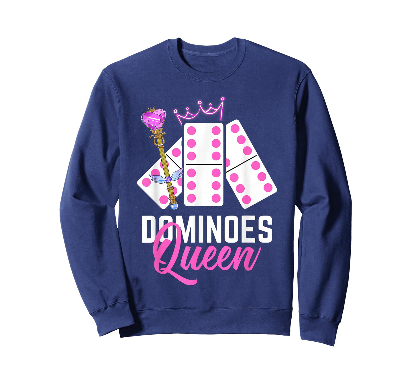 Dominoes Queen Domino Player Dominoes Lover T-Shirt