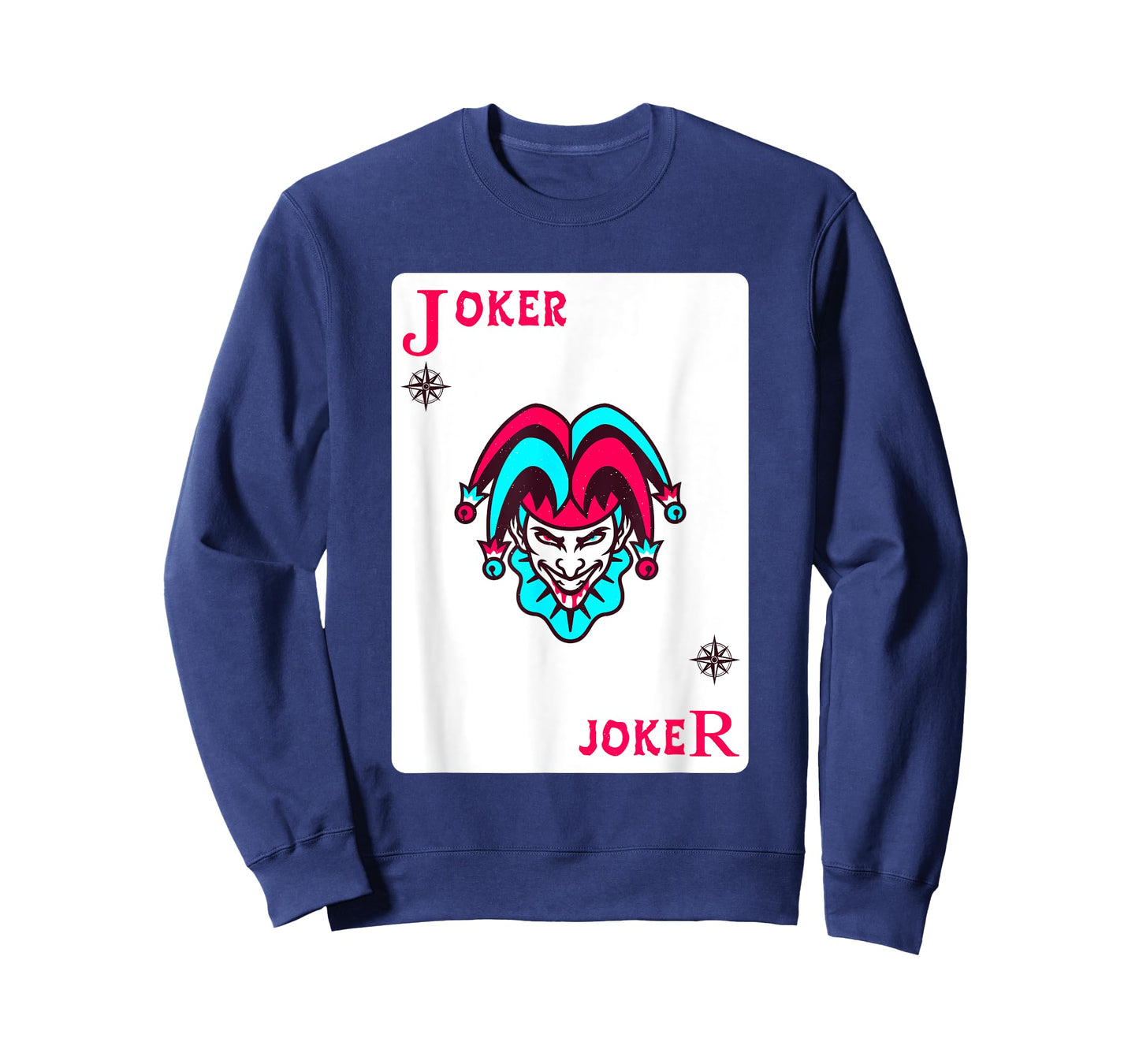 Joker Playing Card Shirt Distressed Jester T-Shirt