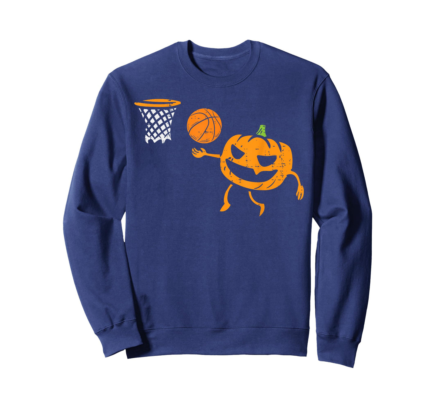 Pumpkin Basketball Halloween Costume Sport Men Boys Kids T-Shirt