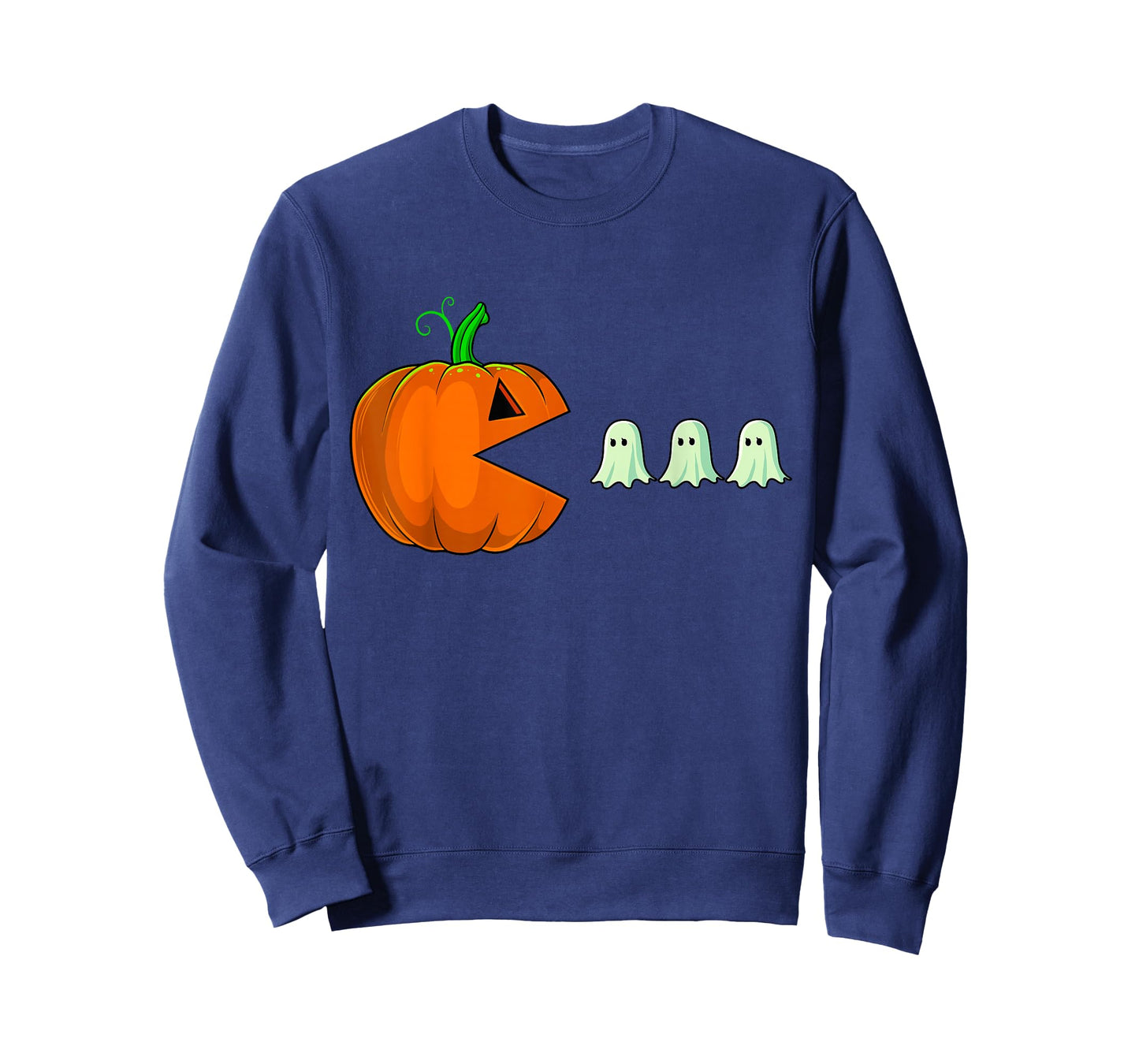 Halloween Pumpkin Funny Ghosts Boys Kids Women Men T-Shirt