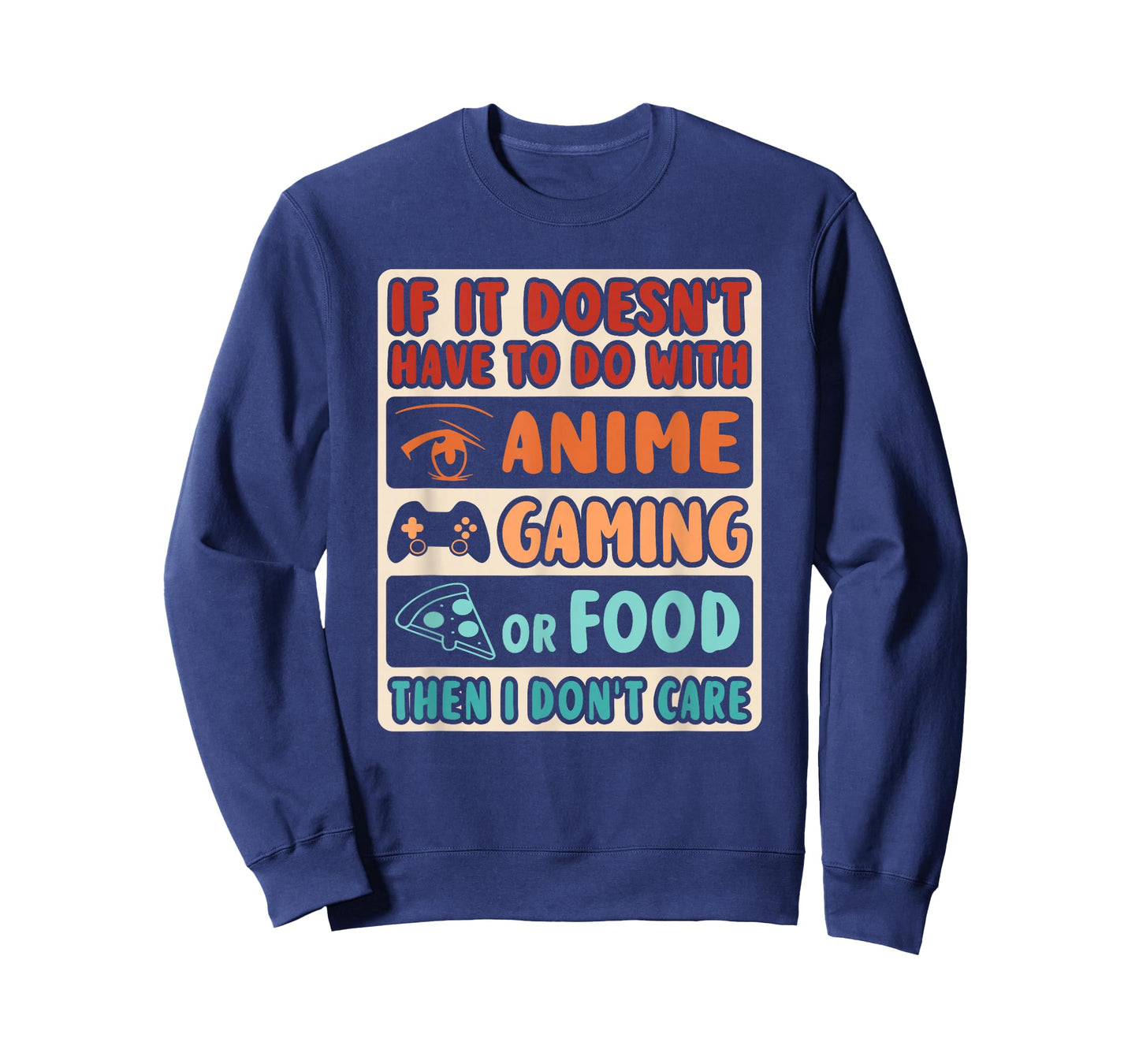 Retro Anime Gaming Food Japanese Anime Otaku Men Boys Kids T-Shirt