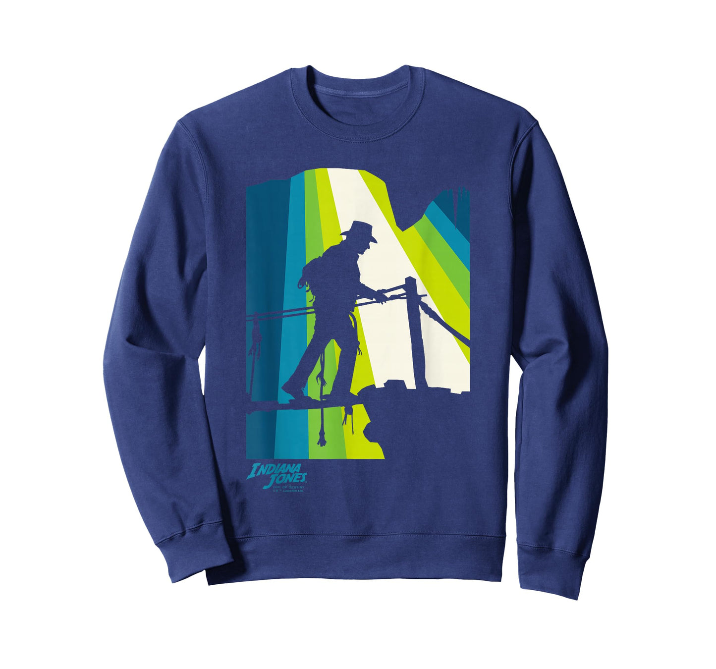Indiana Jones and the Dial of Destiny Crossing Bridge Shadow T-Shirt