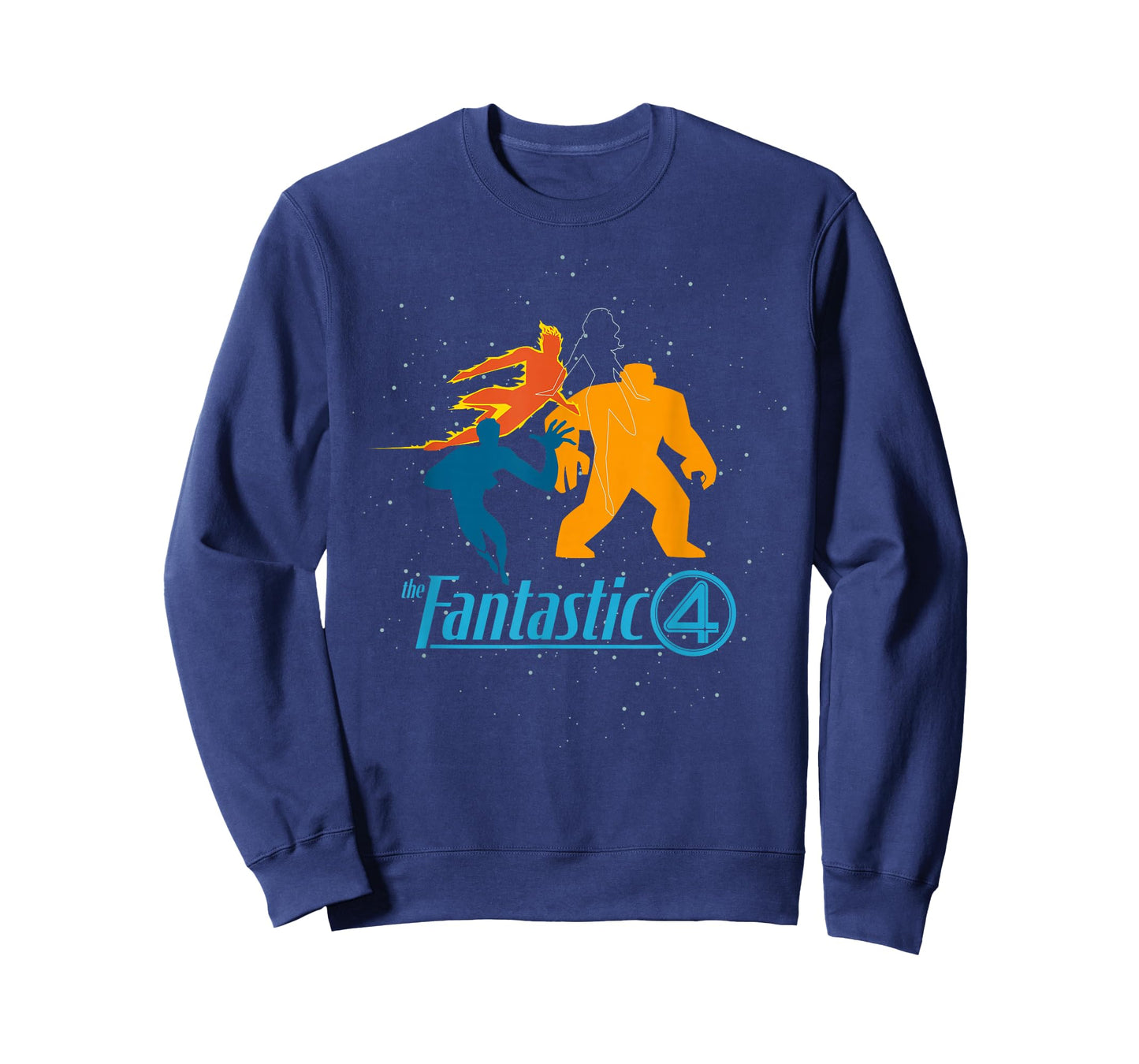 Marvel Studios The Fantastic Four: First Steps Team and Logo T-Shirt