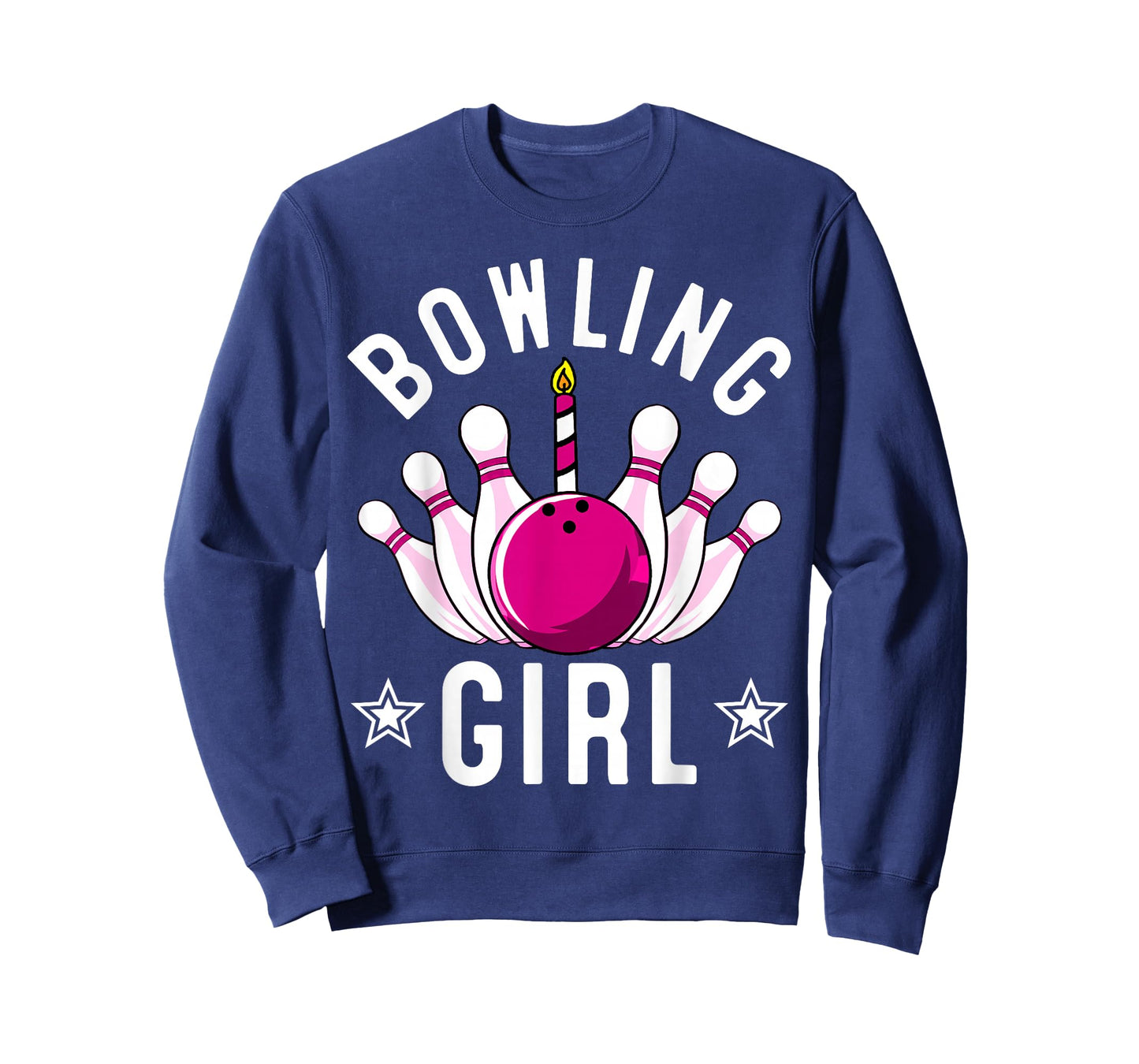 Funny Bowling Gift For Kids Cool Bowler Girls Birthday Party T-Shirt