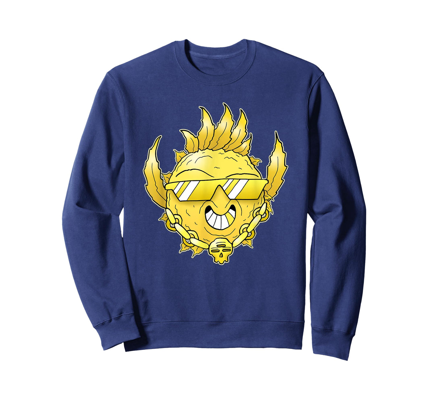 Golden Bud - Funny Smiling Plant for 420 Lover T-Shirt