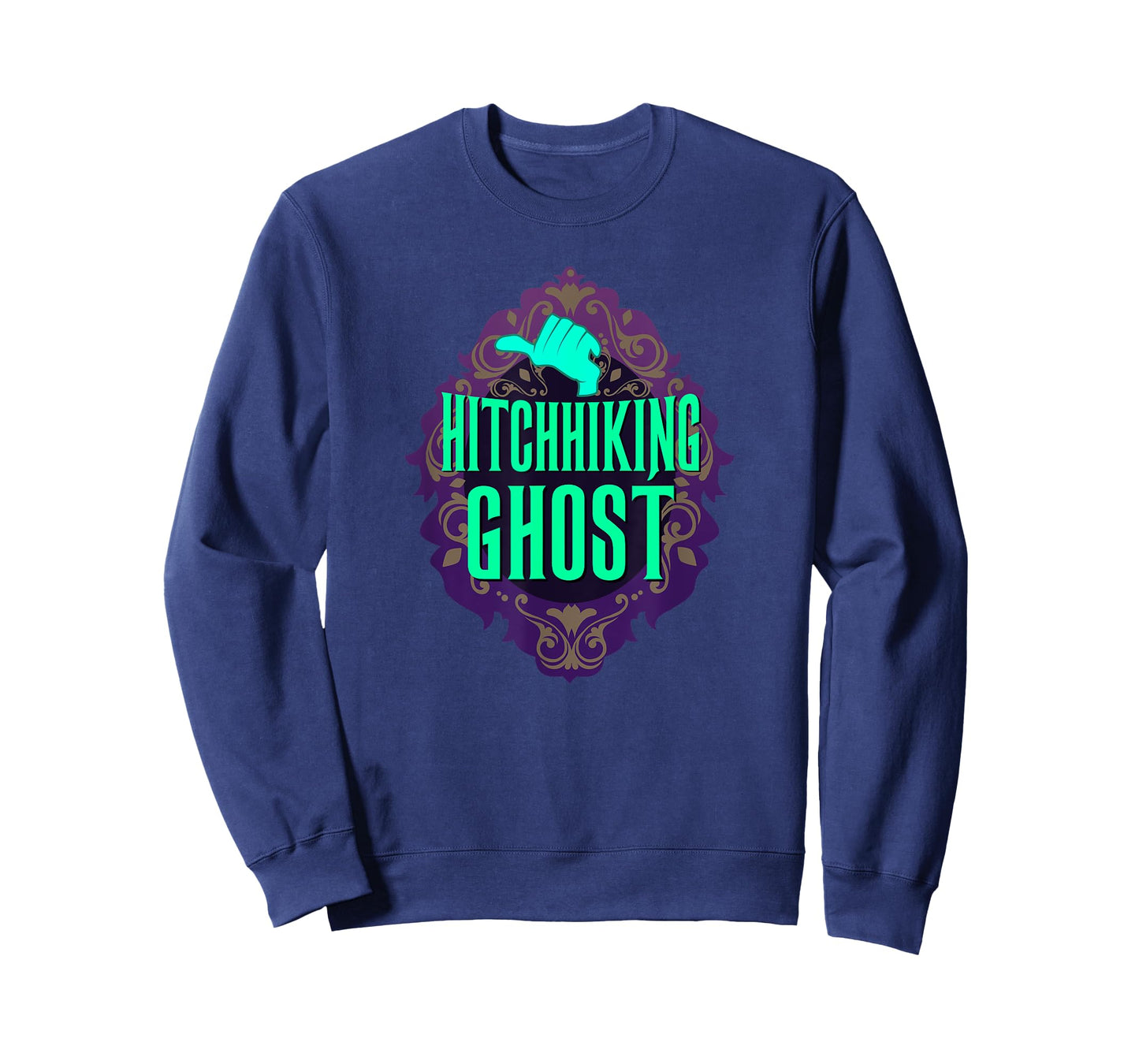 Hitchhiking Ghost Halloween Party T-Shirt