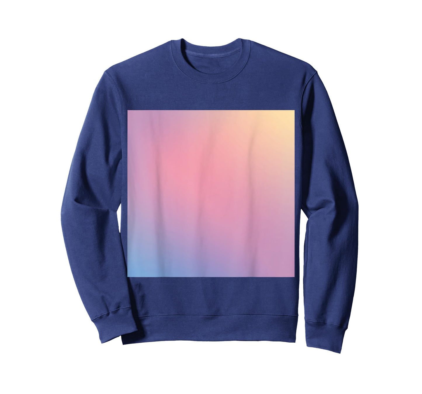 Watercolor Ombre - Pastel Pink Blue Yellow Gradient T-Shirt